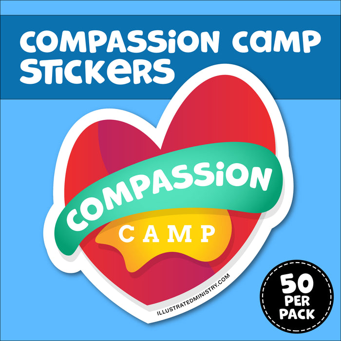 Compassion Camp Stickers