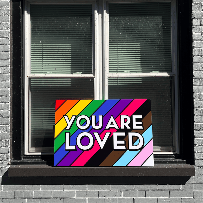"You Are Loved" Canvas Print