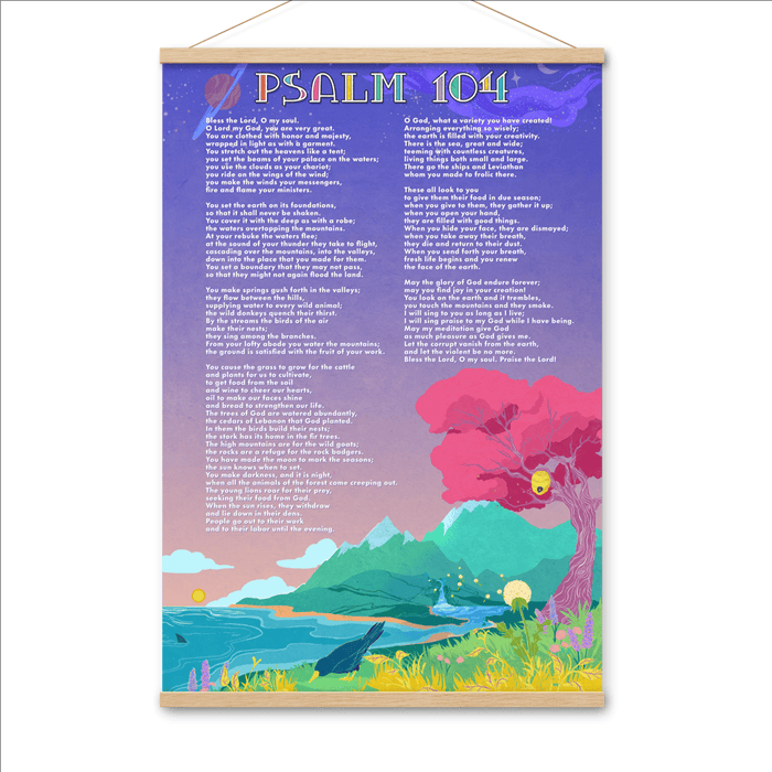 Psalm 104 Poster Print
