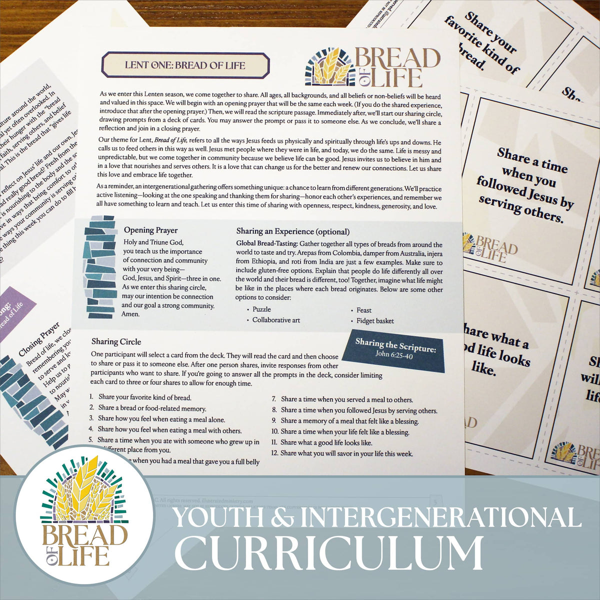 Bread of Life Youth & Intergenerational Curriculum — Illustrated Ministry