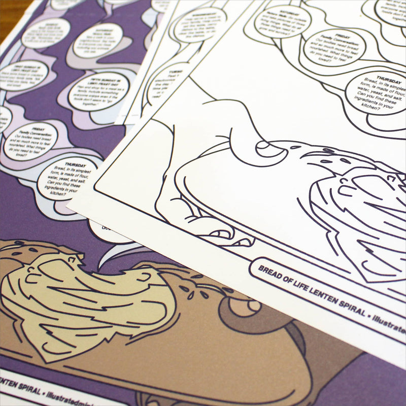 Bread of Life Lenten Spiral