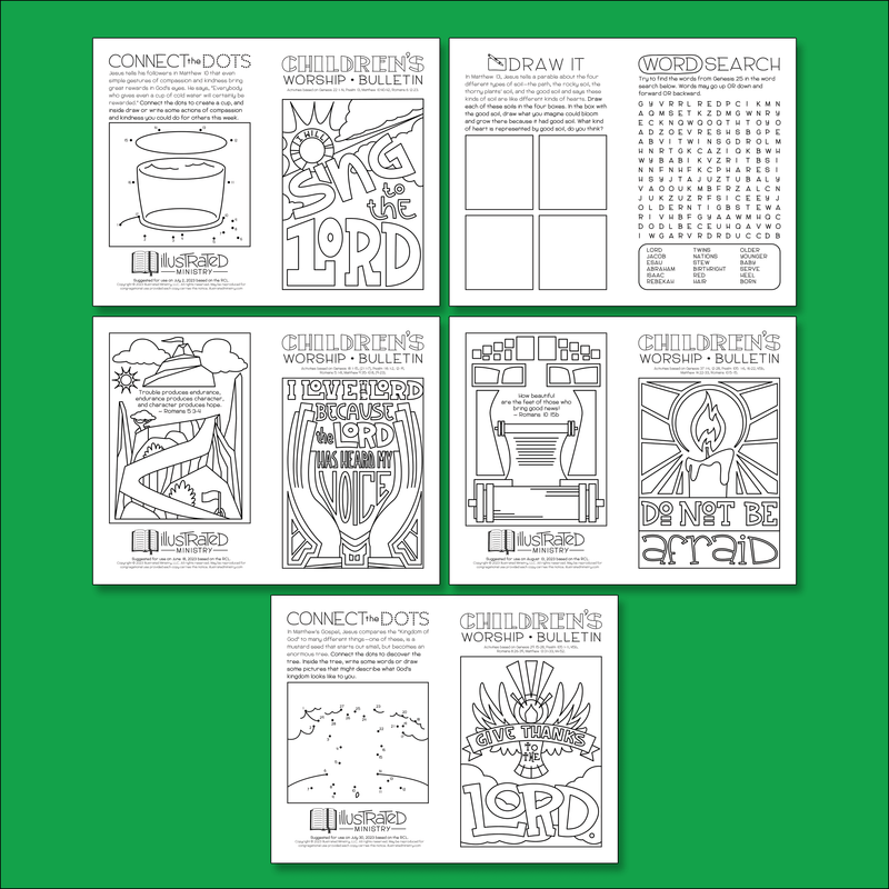 Illustrated Worship Children's Bundle: Summer 2023