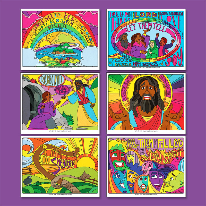 Illustrated Worship Children's Bundle: Spring 2024