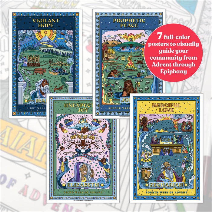 The Will to Dream Character Coloring Posters