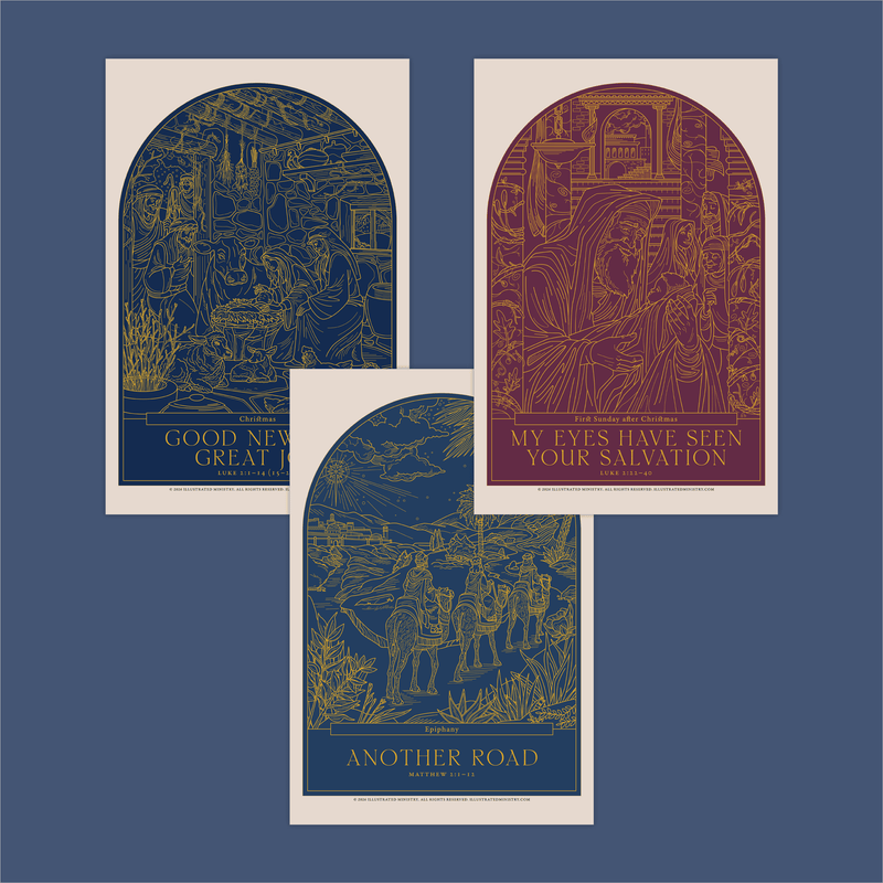 A Thrill of Hope Coloring Posters