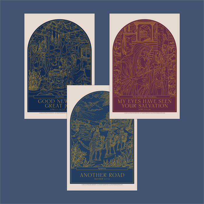 A Thrill of Hope Coloring Posters