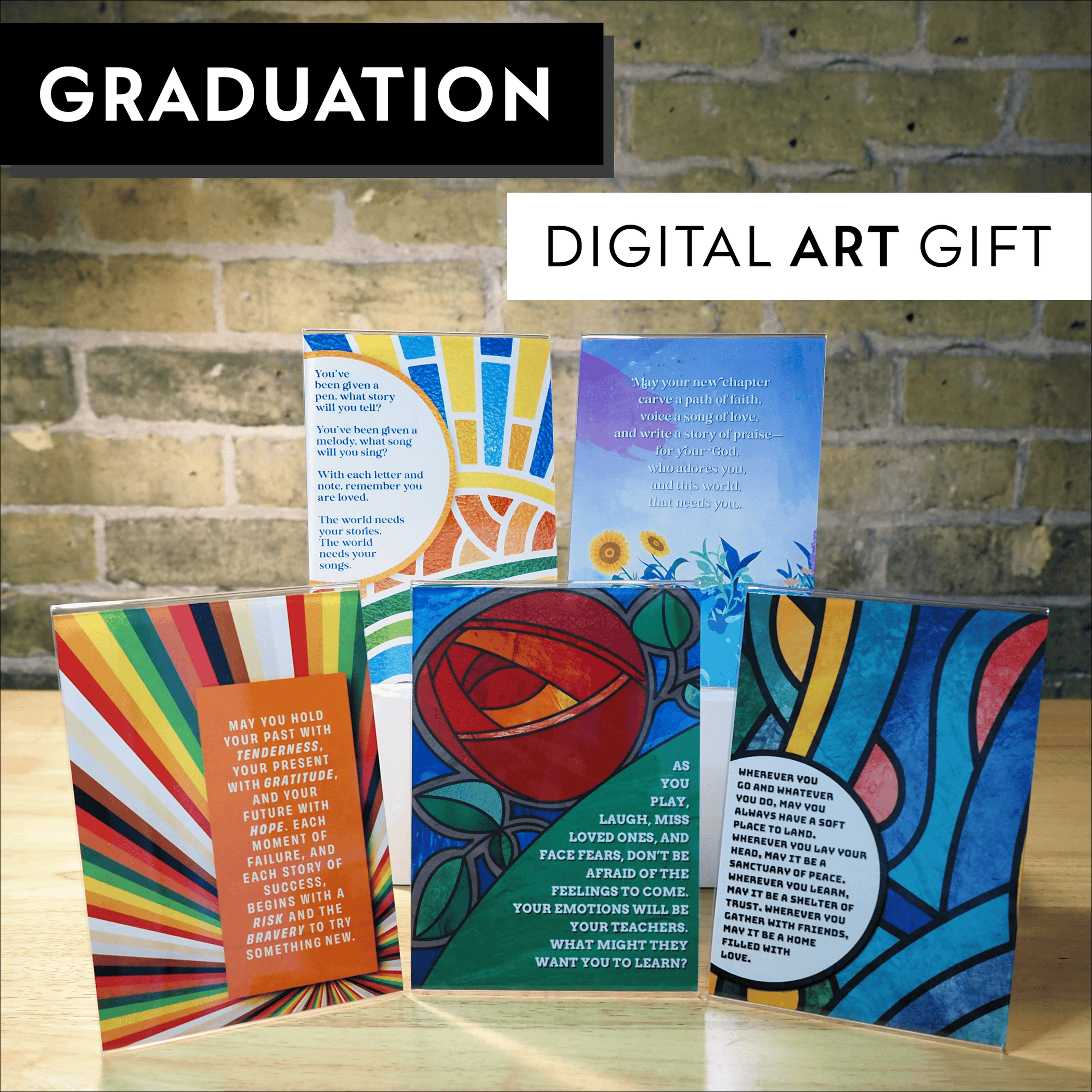Graduation Digital Art Gift — Illustrated Ministry