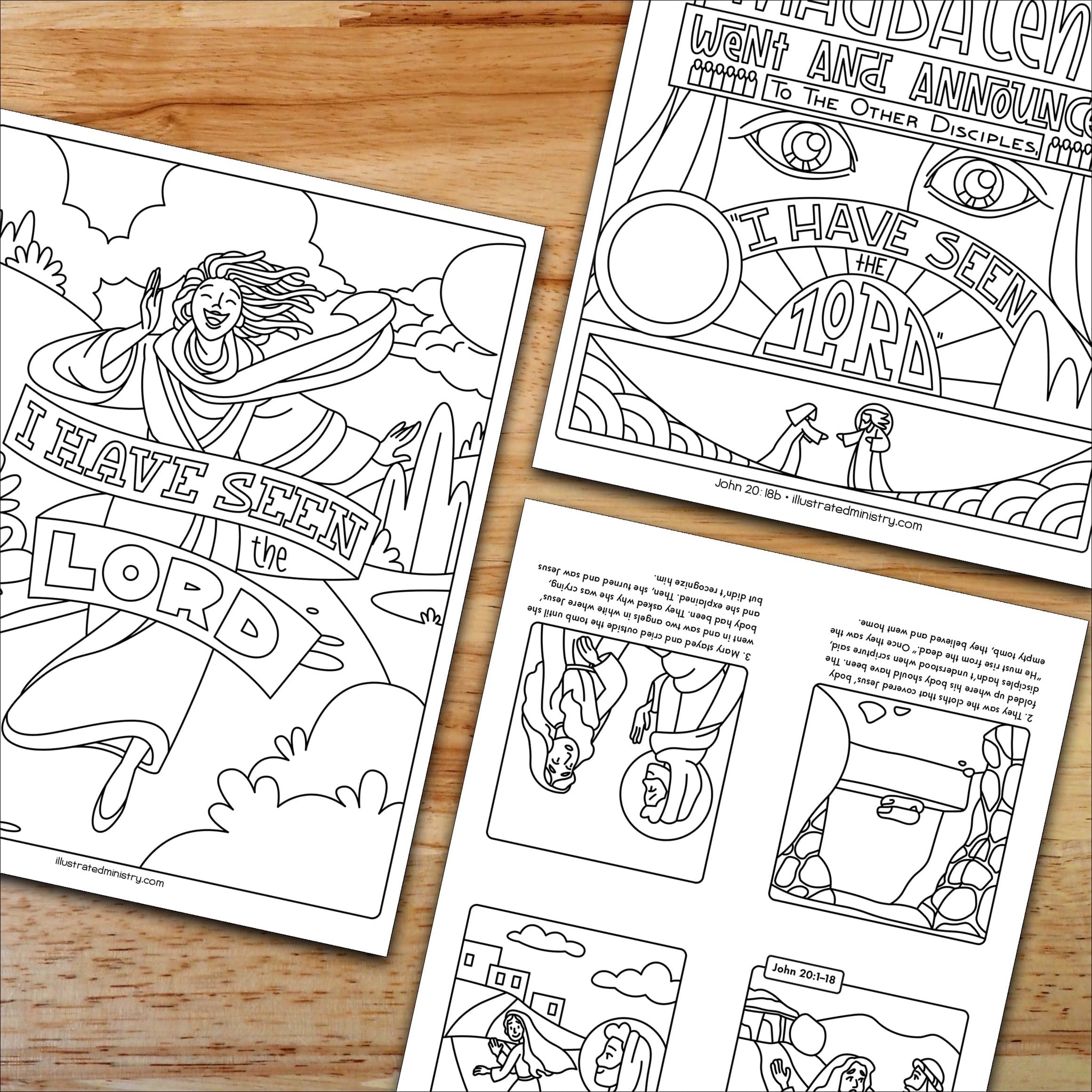 Coloring Pages — Illustrated Ministry