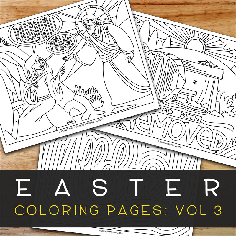 Easter Coloring Pages: Volume 3