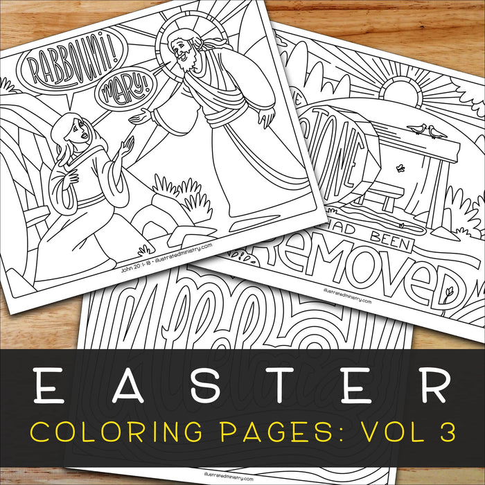 Easter Coloring Pages: Volume 3