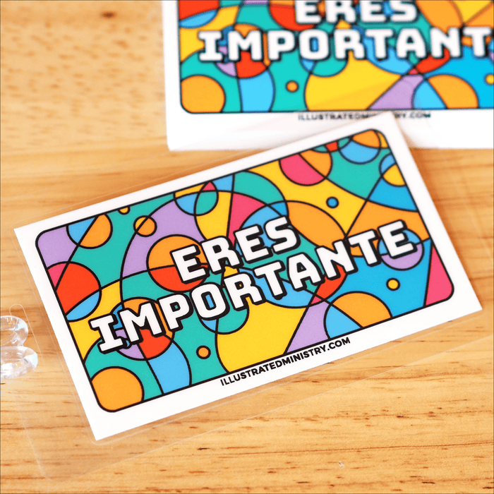 "Eres Importante" Backpack Tags