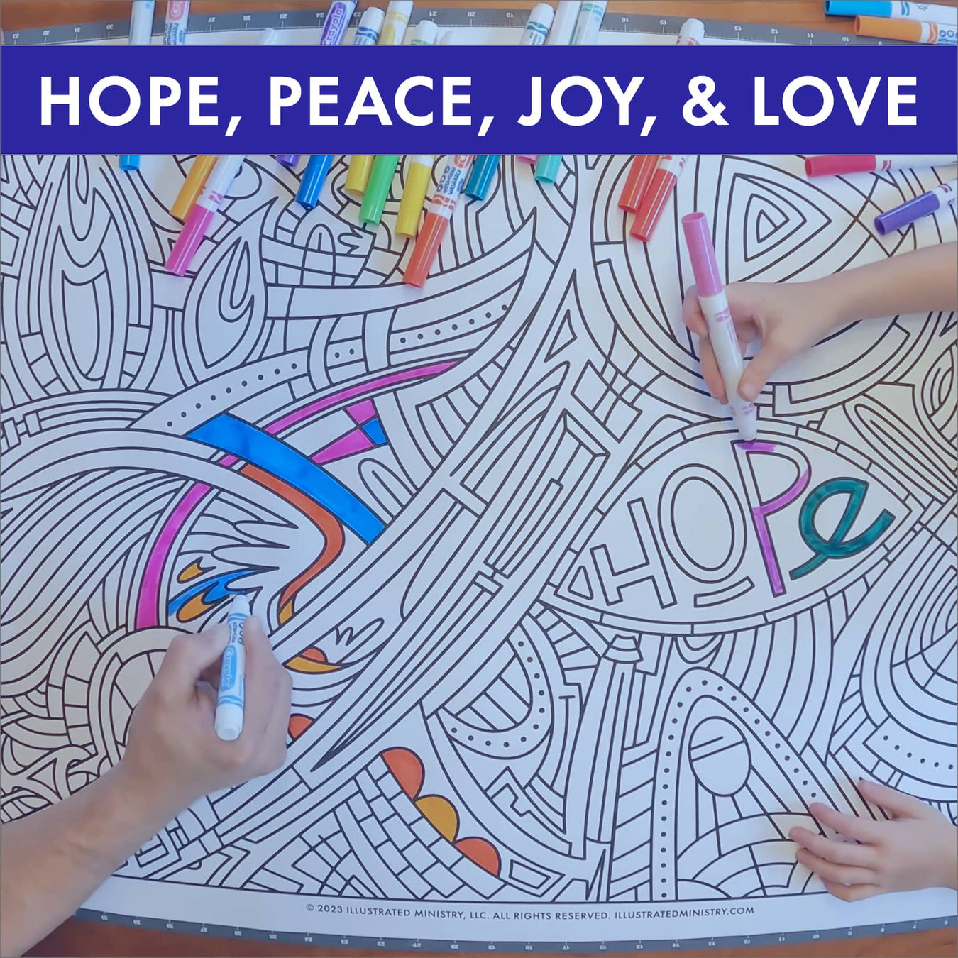 Hope, Peace, Joy, and Love