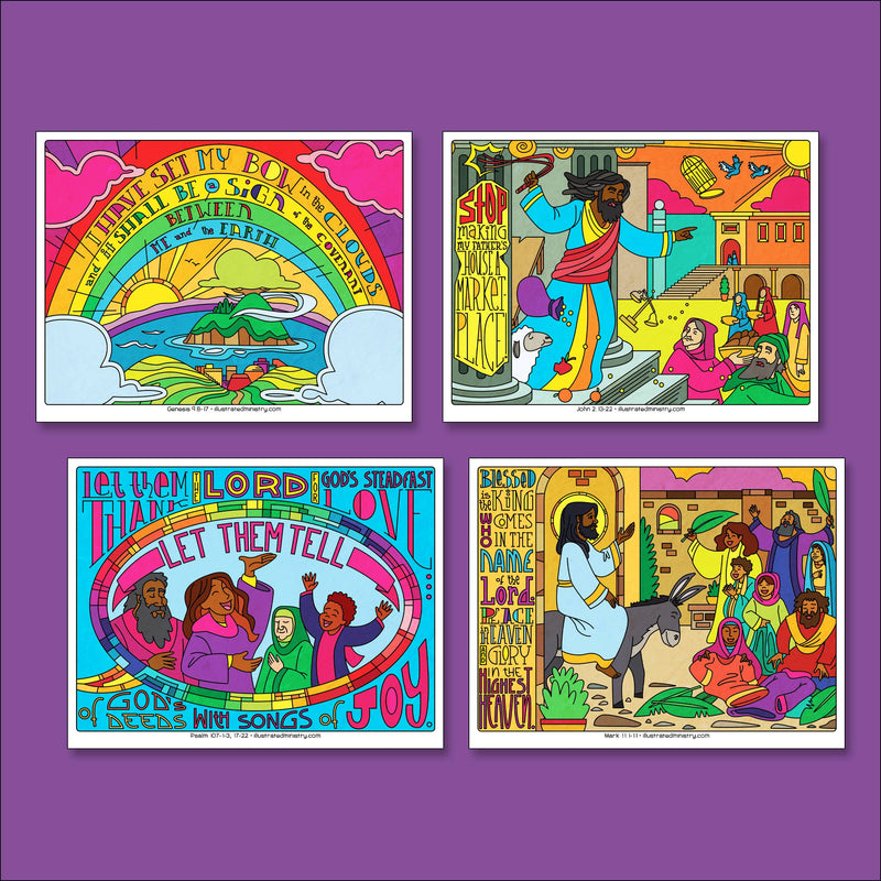 Illustrated Worship Resources: Lent 2024 (Year B)