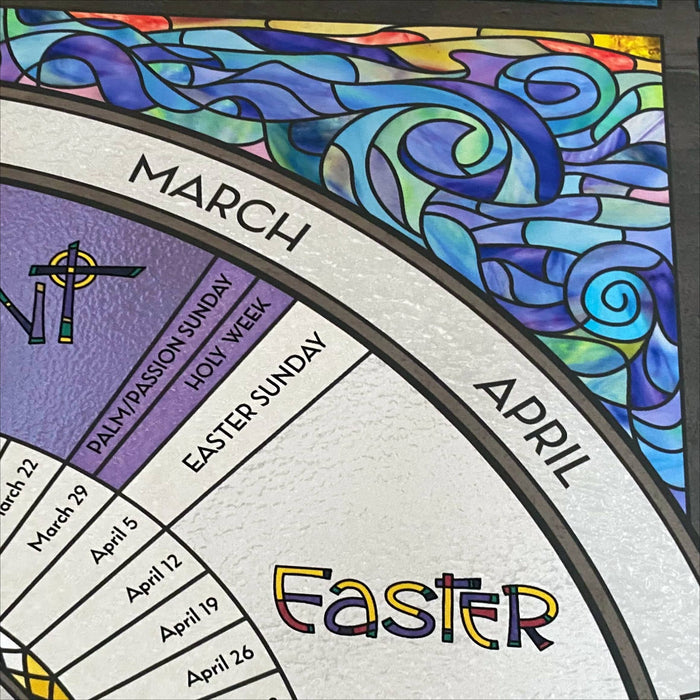 Liturgical Calendar Poster Print (2025–2026)