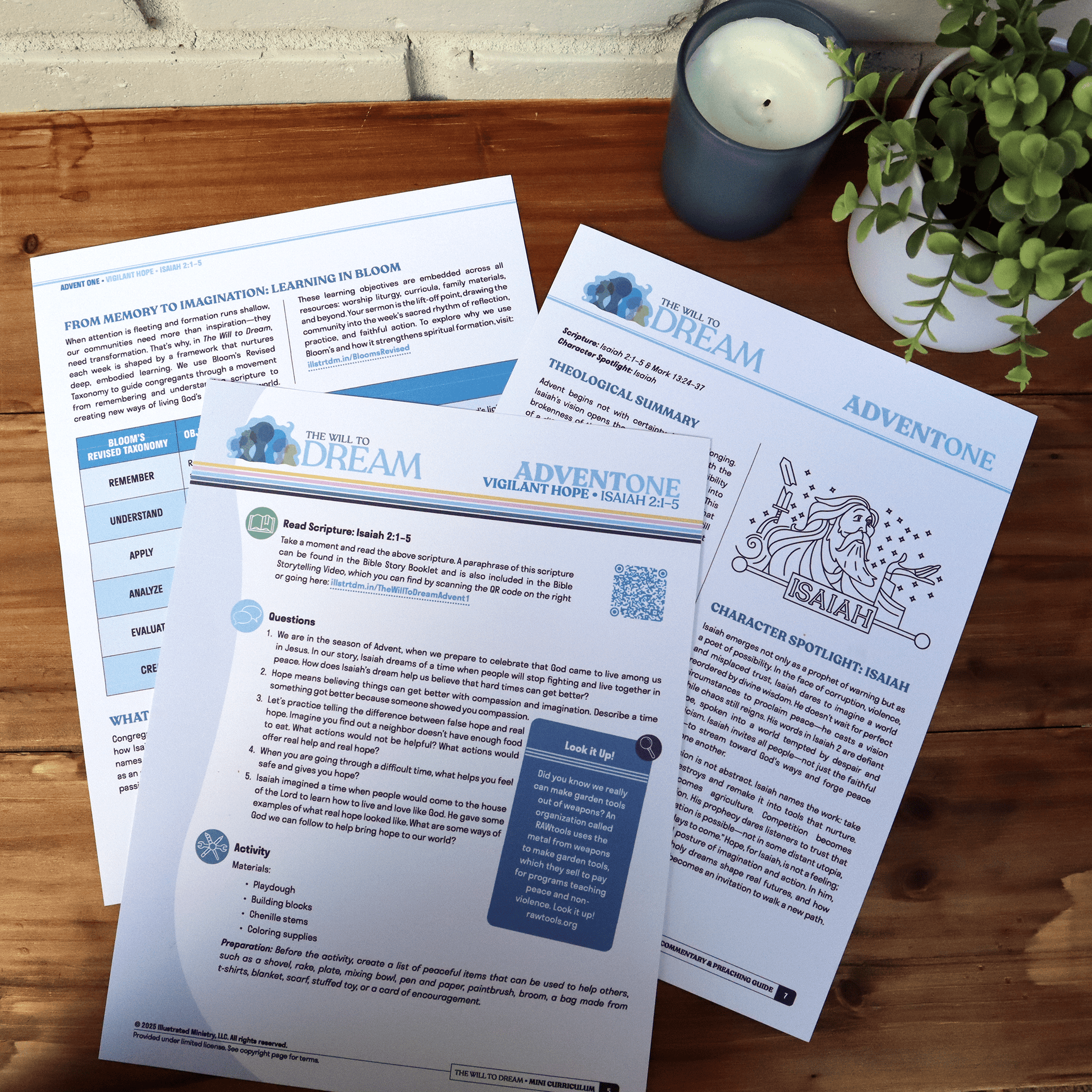 Children’s Mini Curriculum – The Will to Dream Advent–Epiphany ...