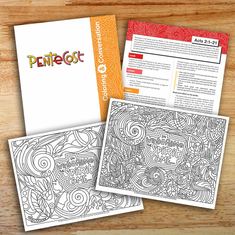 Coloring & Conversation: Pentecost