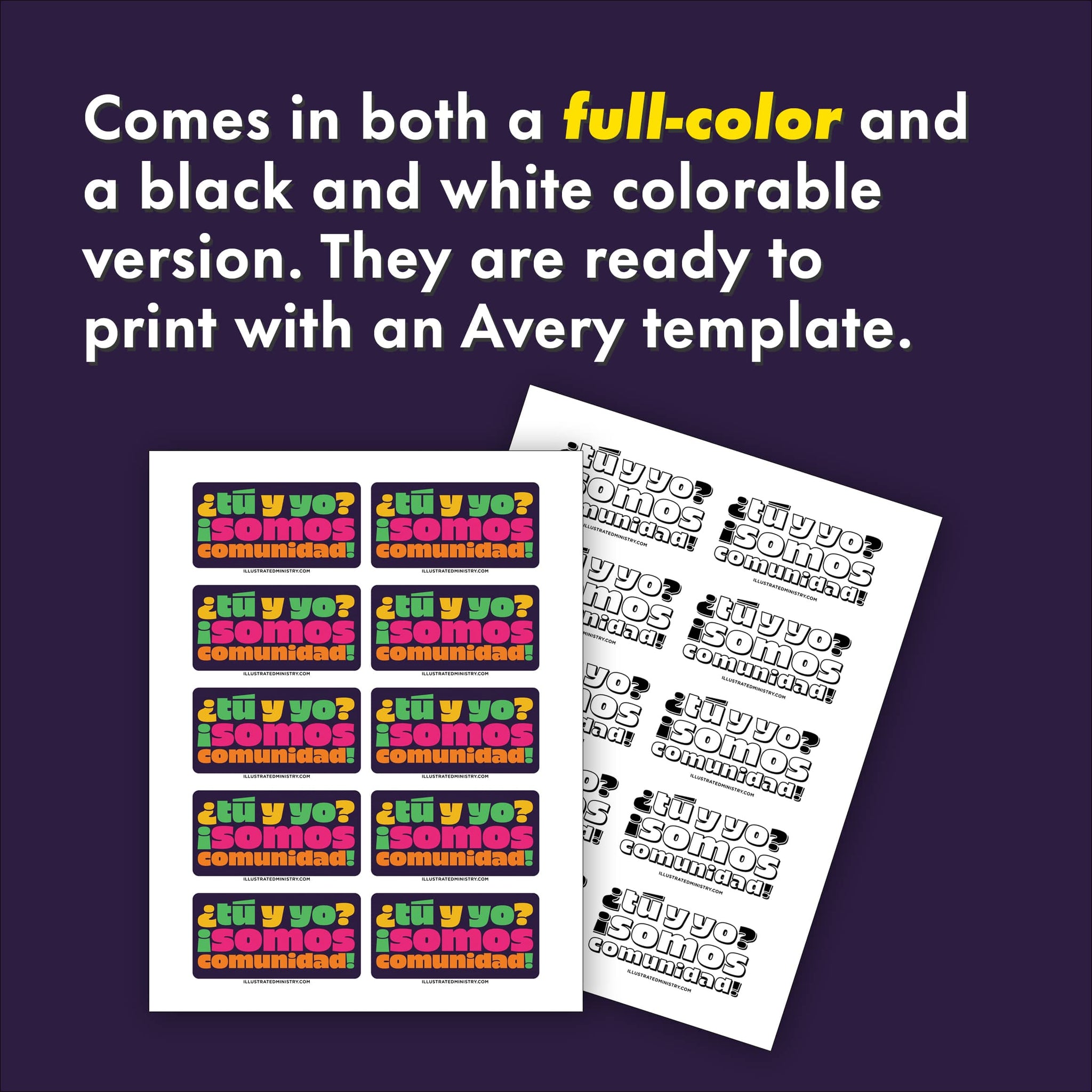 Backpack Tags — Illustrated Ministry