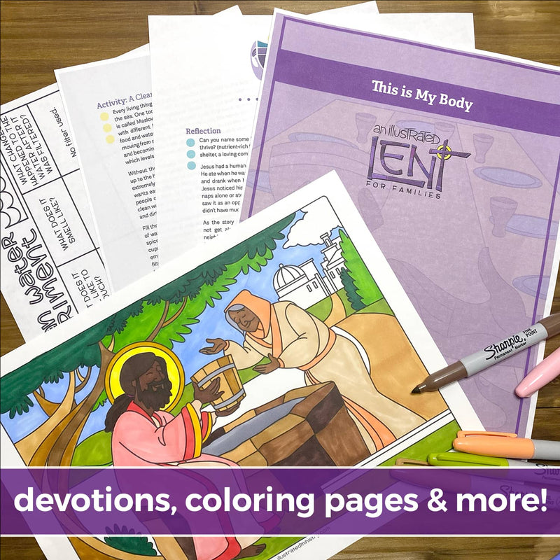 An Illustrated Lent for Families: This is My Body