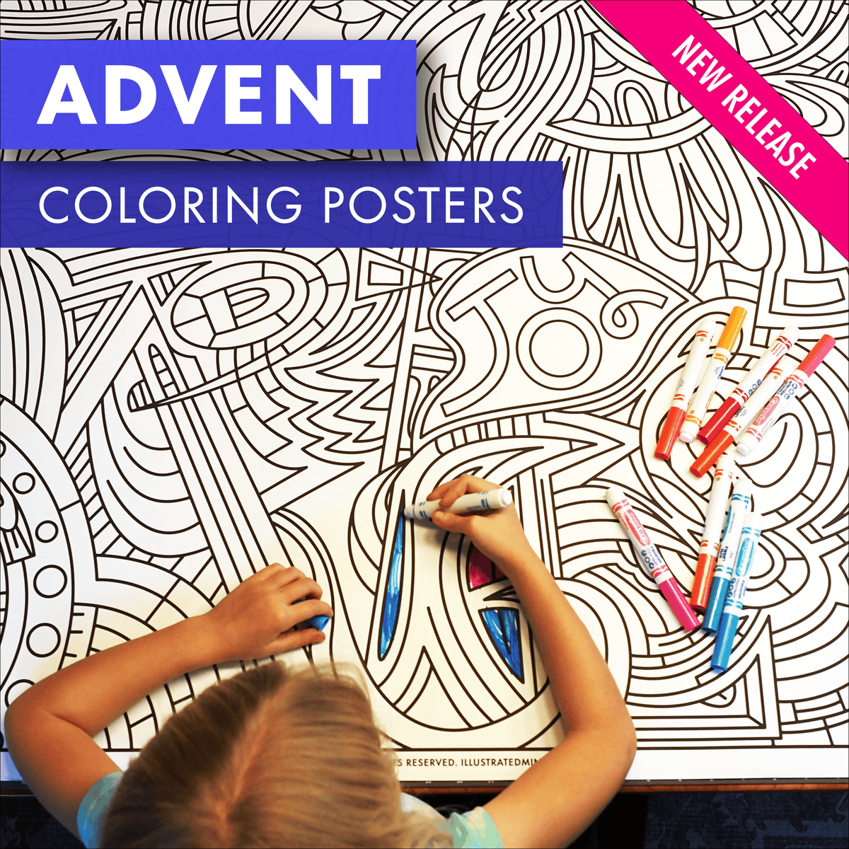 Advent Coloring Posters — Illustrated Ministry