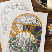 A Thrill of Hope Coloring Page And Poster — product photo 3