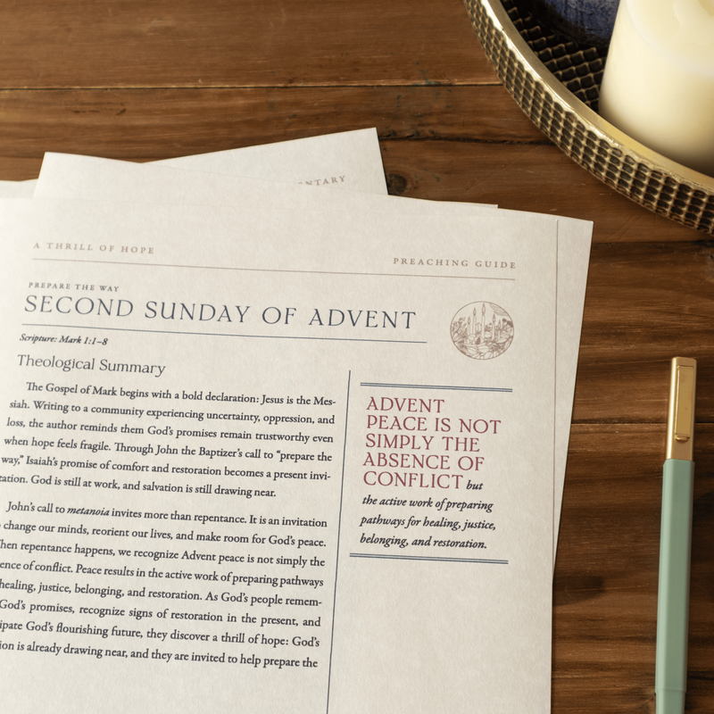 A Thrill of Hope Commentary and Preaching Guide — product photo 5