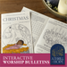 A Thrill of Hope Interactive Worship Bulletins — main product image