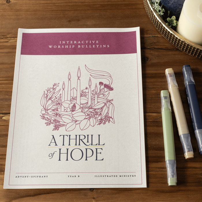 A Thrill of Hope Interactive Worship Bulletins — product photo 4