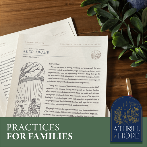 A Thrill of Hope Practices For Families — main product image