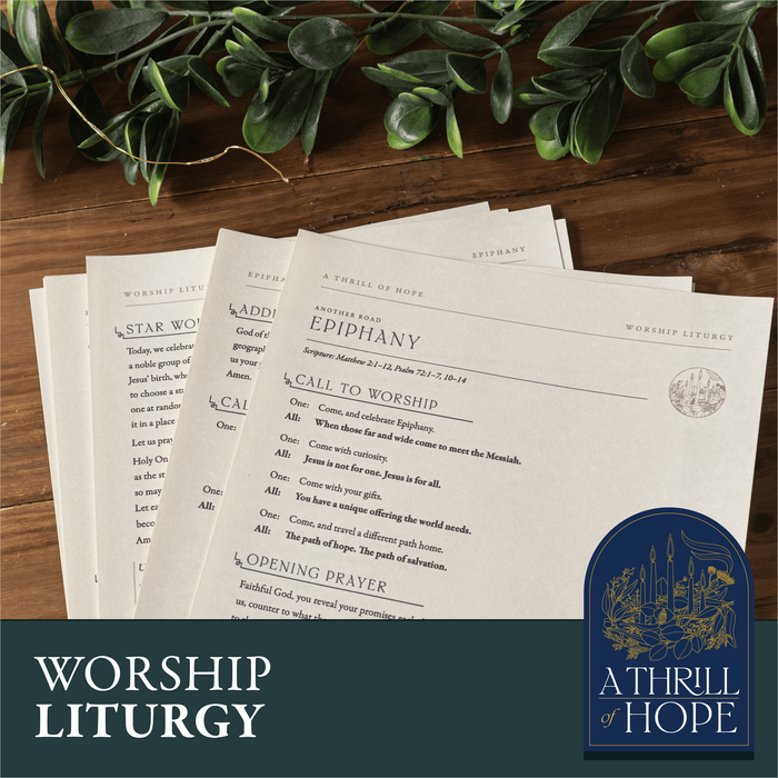 A Thrill of Hope Worship Liturgy — main product image
