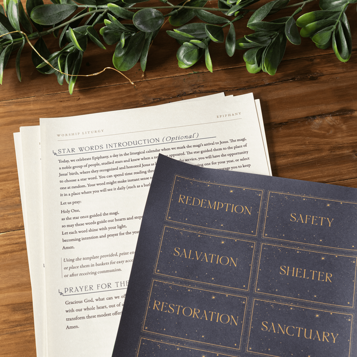 A Thrill of Hope Worship Liturgy — product photo 7