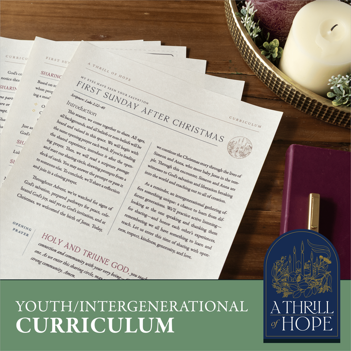 A Thrill of Hope Youth Intergenerational Curriculum — main product image