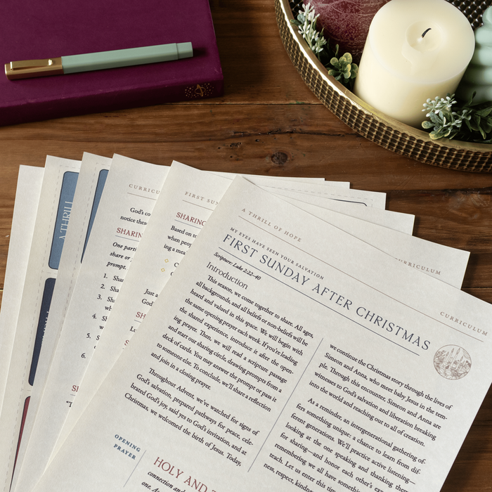 A Thrill of Hope Youth Intergenerational Curriculum — product photo 2