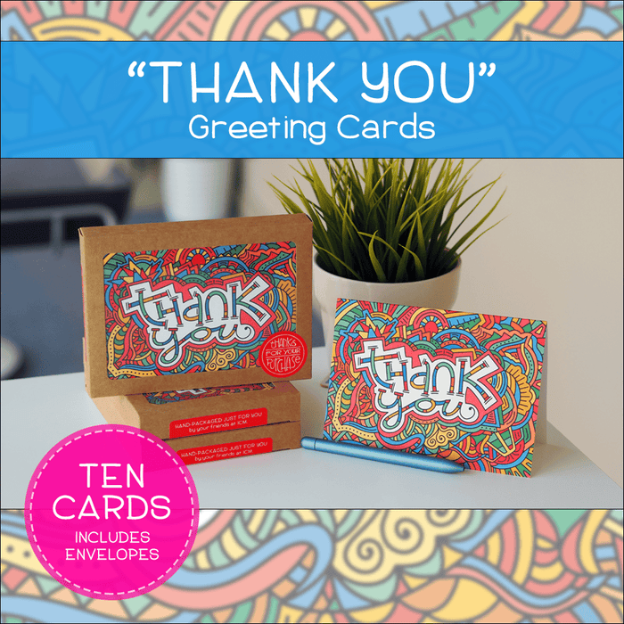 "Thank You" Greeting Cards