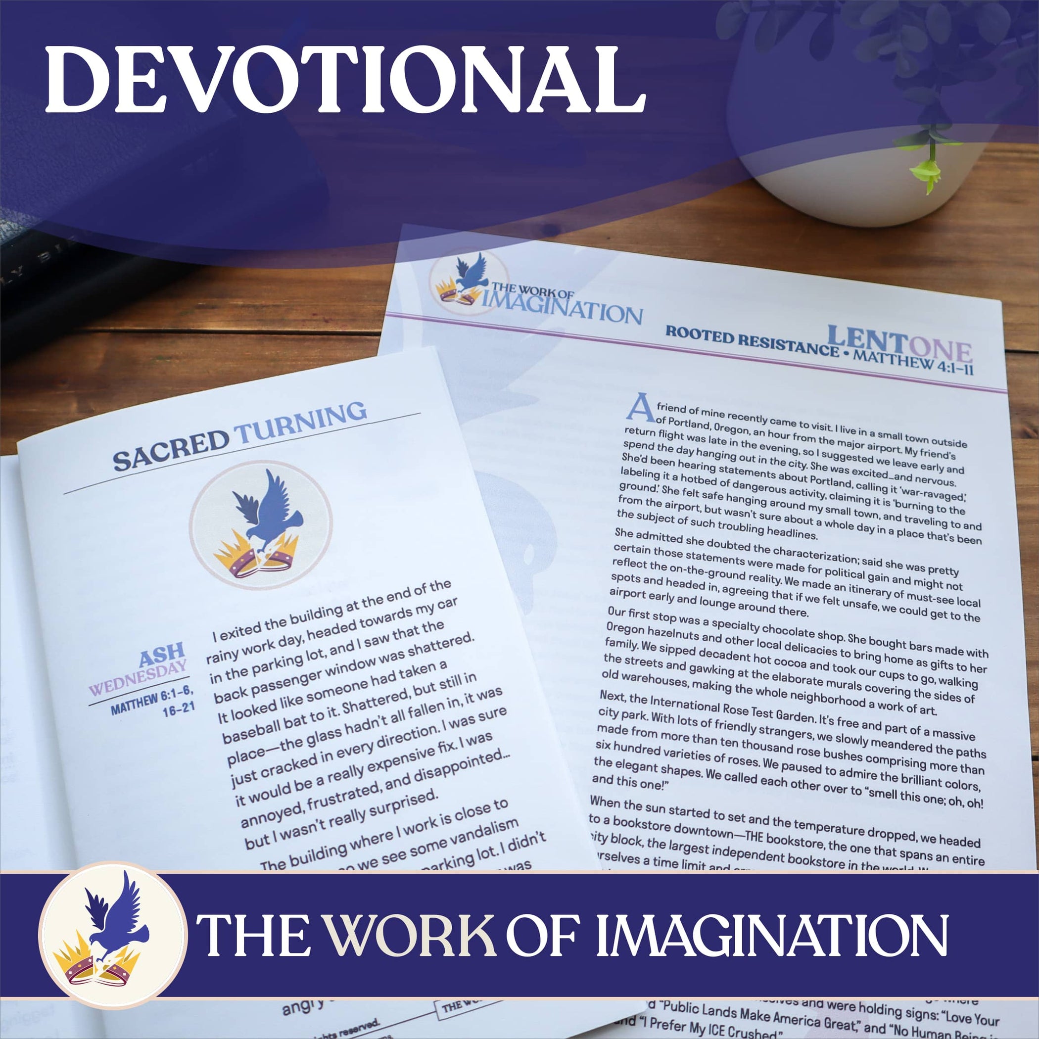The Work of Imagination Devotional — Illustrated Ministry