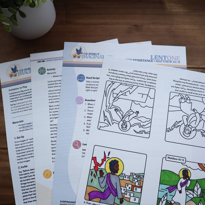 The Work of Imagination Children's Mini Curriculum