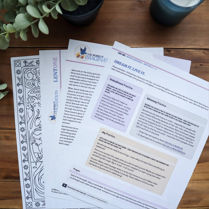 The Work of Imagination Lent–Easter Bundle