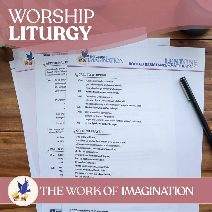 The Work of Imagination Worship Liturgy
