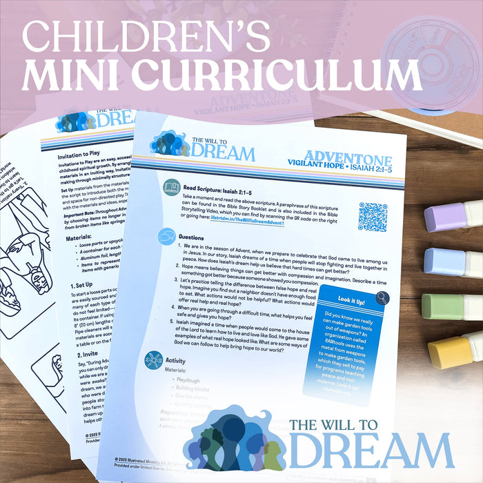 The Will to Dream Children's Mini Curriculum