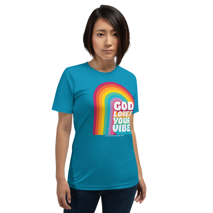 "God Loves Your Vibe" T-Shirt (Unisex)