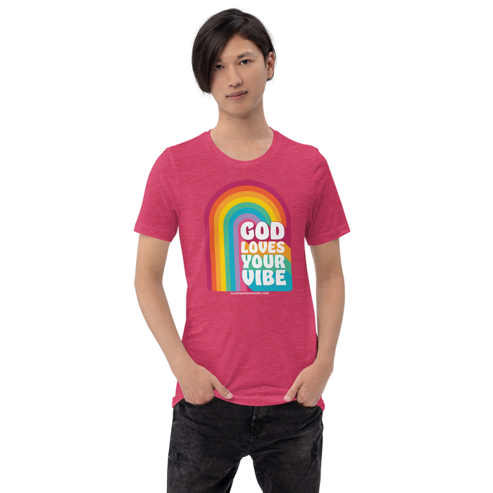 "God Loves Your Vibe" T-Shirt (Unisex)