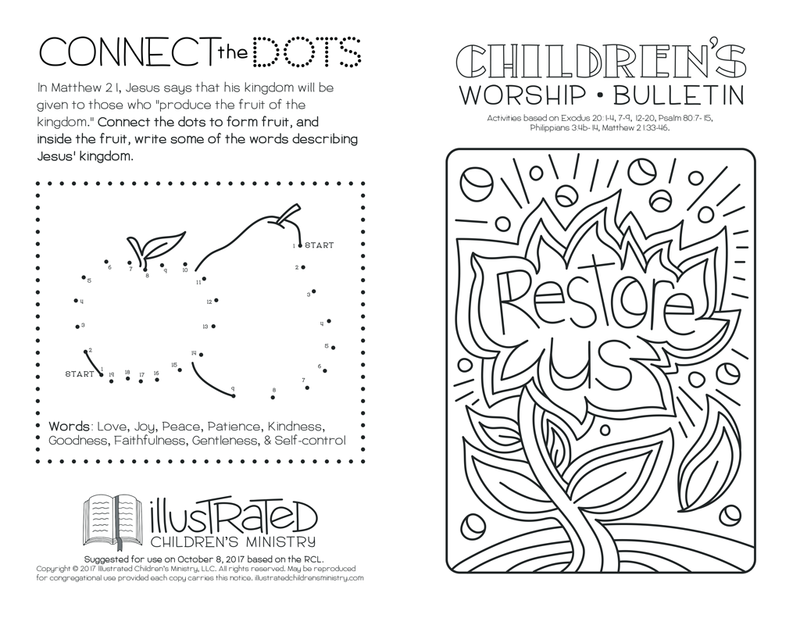 Illustrated Worship Resources: Fall 2017 (Year A)