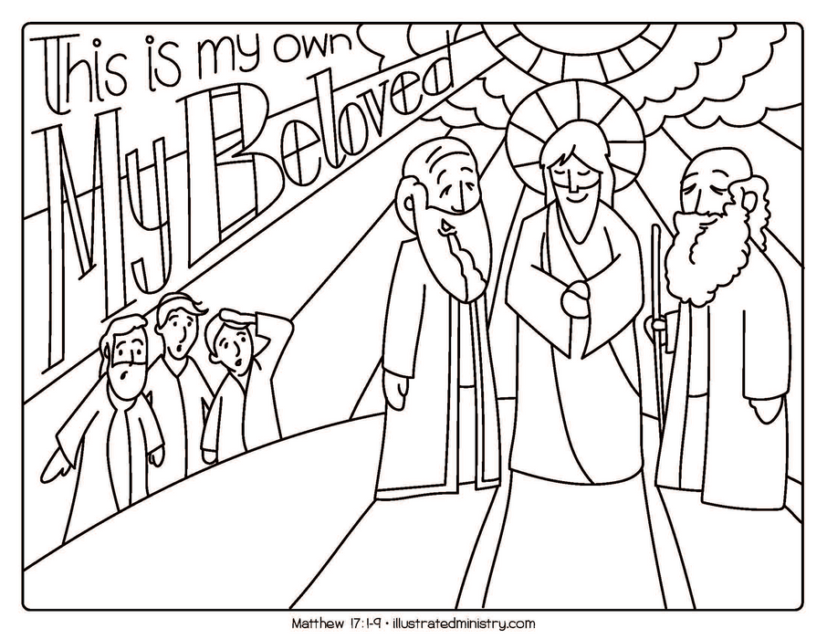 Bible Story Coloring Pages: Winter 2019-2020