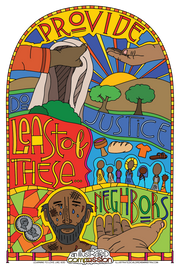 Illustrated Compassion Coloring Poster