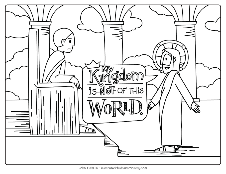 Bible Story Coloring Pages: Fall Worship Resource