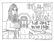 "This is my son" coloring page