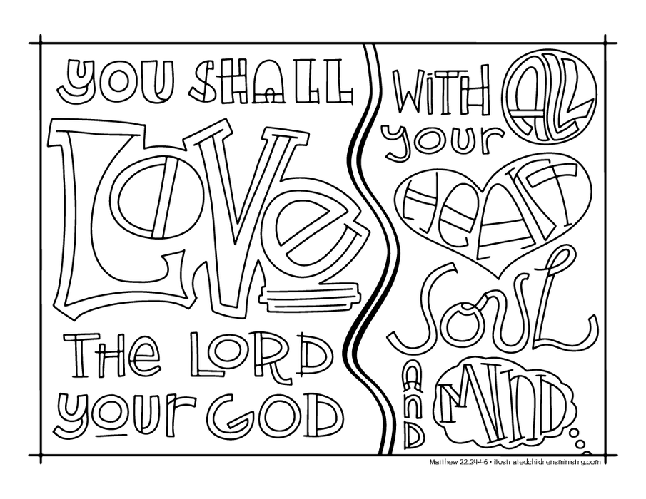 Bible Story Coloring Pages: Fall 