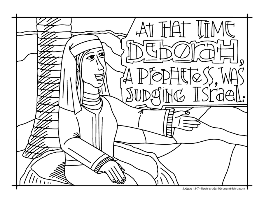 Bible Story Coloring Pages: Fall 