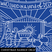 Nativity Christmas Banner