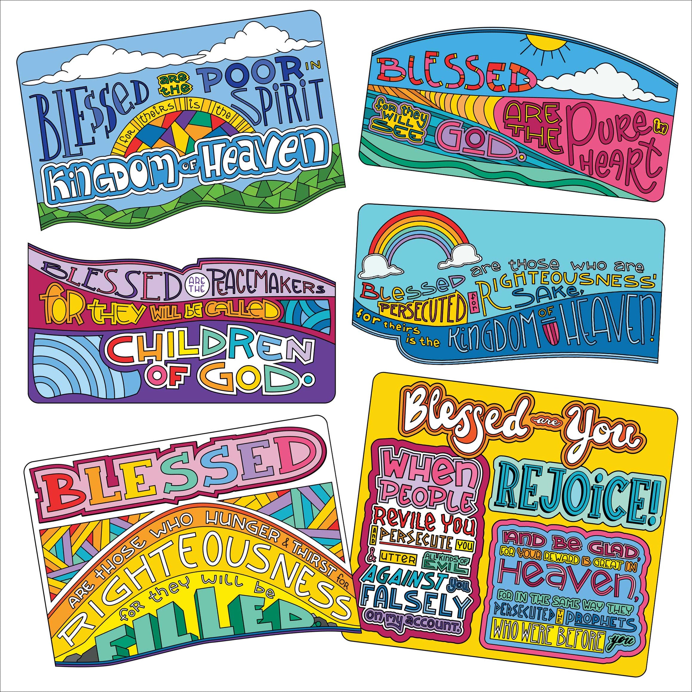 Beatitudes Material The Beatitudes: An Illustrated Curriculum — Illustrated Ministry
