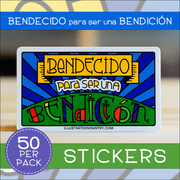 Bendecido para ser una Bendición Stickers